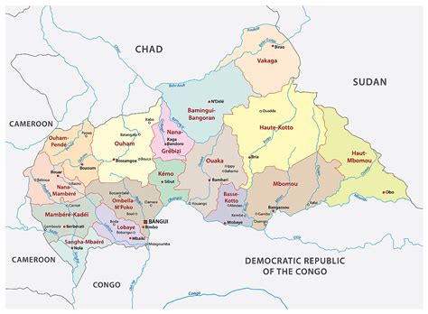 List of cities in the Central African Republic .